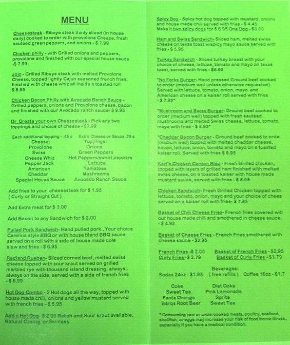 No Forks Cheesesteaks More - Virginia Beach, VA menu_pic