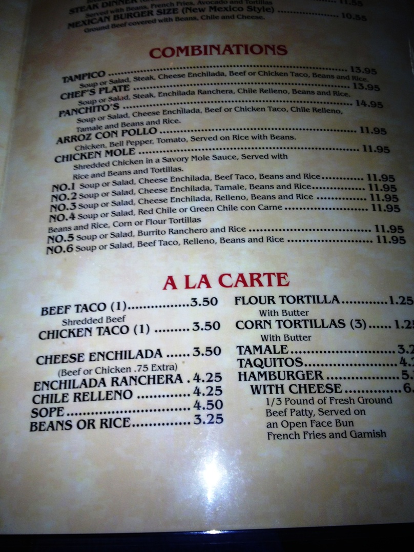 Mexico 1900 Restaurant - La Mirada, CA