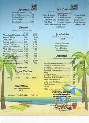 Caribbean Cuisine - Elizabeth City, NC