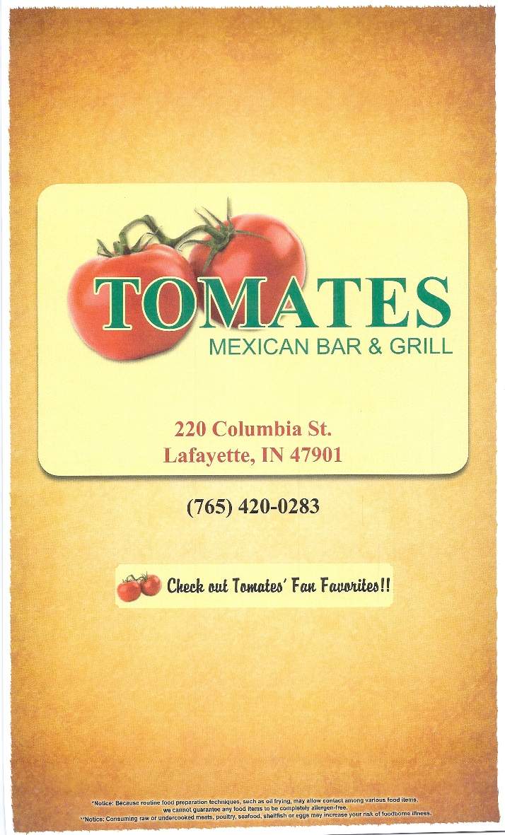Tomates Mexican Bar & Grill - Lafayette, IN