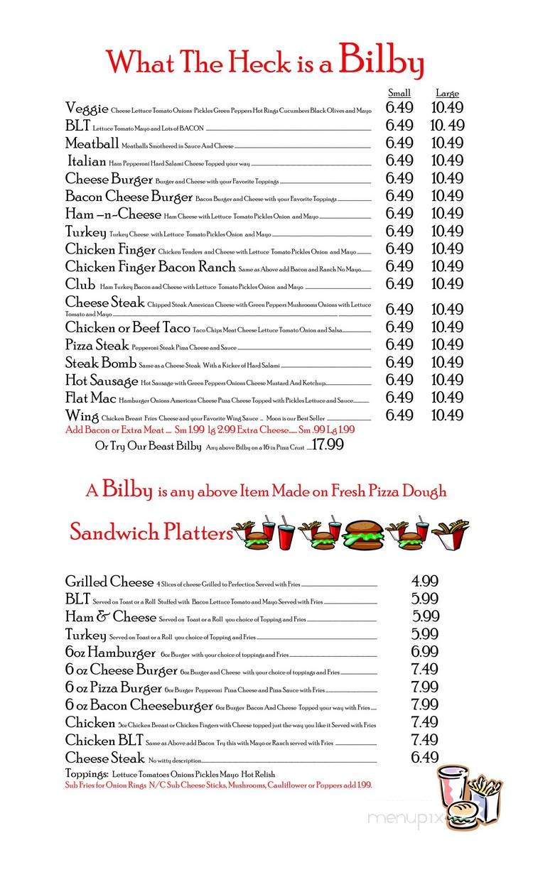 Joey's Restaurant - Houtzdale, PA menu_pic