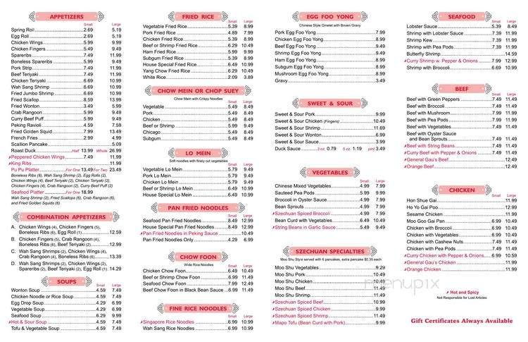 Wah Sang - Lowell, MA menu_pic