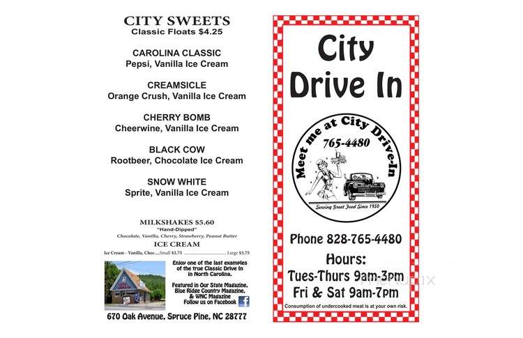 City Drive in - Spruce Pine, NC