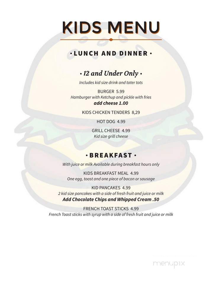 Away from the World Cafe - Cedar Key, FL menu_pic