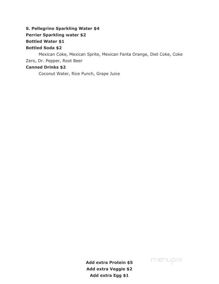 Yolk Asian Kitchen - Clemson, SC menu_pic