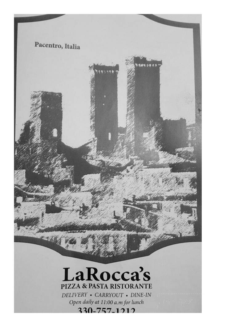 La Rocca's Pizza & Pasta - Youngstown, OH