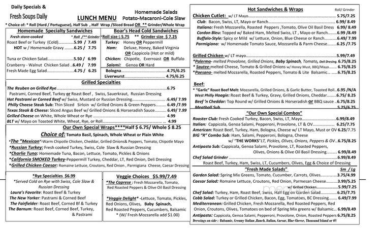 Valley Farm Drive-In - Bridgeport, CT menu_pic