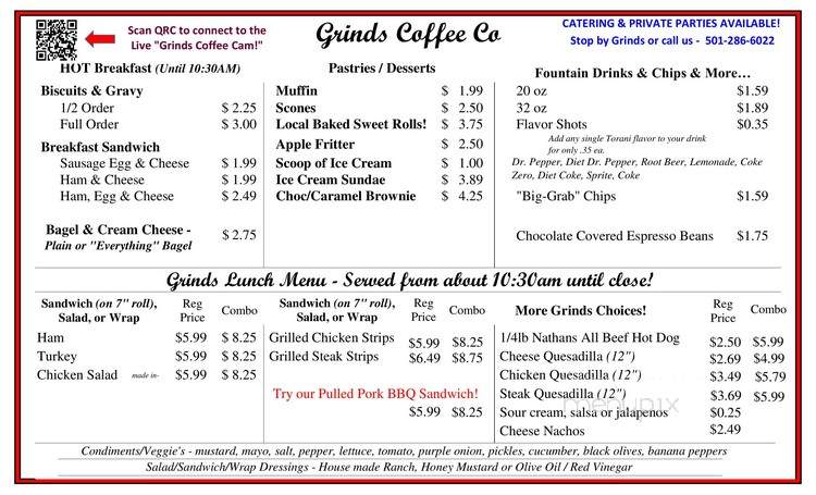 Grinds Coffee Co - Cabot, AR
