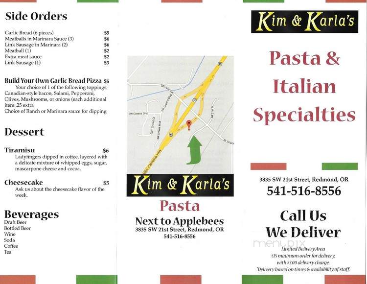 Kim and Karla's Pasta - Redmond, OR