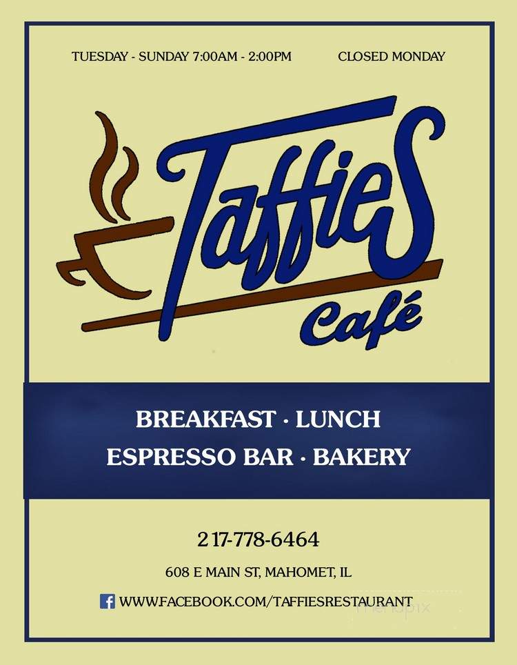 Taffies Cafe - Mahomet, IL