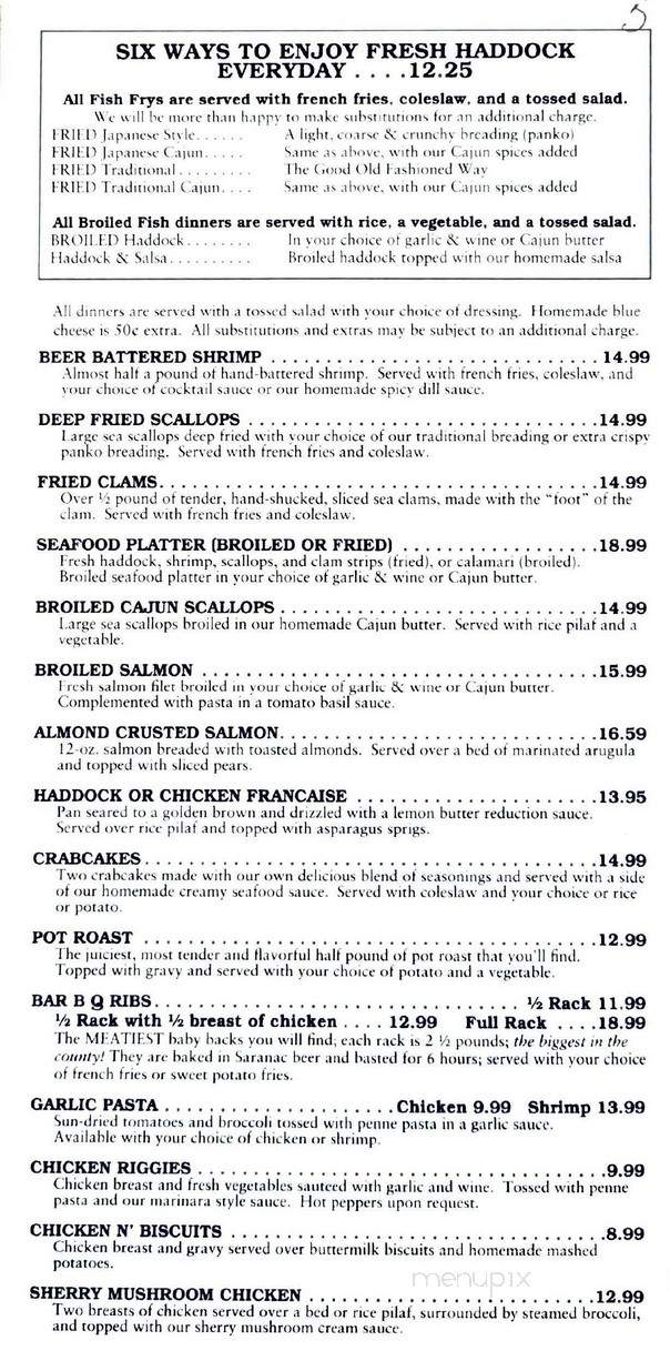 Casa Too Mucha - New Hartford, NY menu_pic