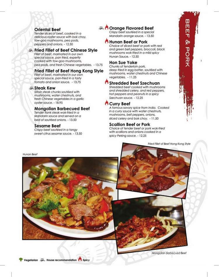 Kahula Restaurant - Sturbridge, MA menu_pic