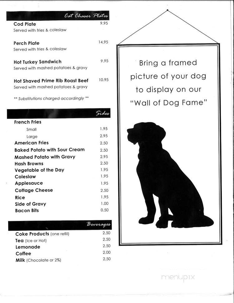 Oscar & Joeys Roadhouse - Birch Run, MI menu_pic