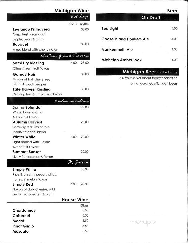 Oscar & Joeys Roadhouse - Birch Run, MI menu_pic