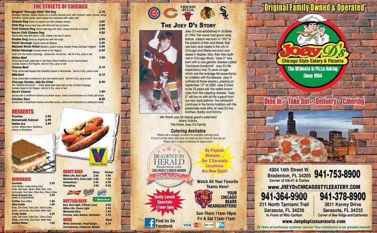 Ping's Chinese Cuisine - Sarasota, FL menu_pic