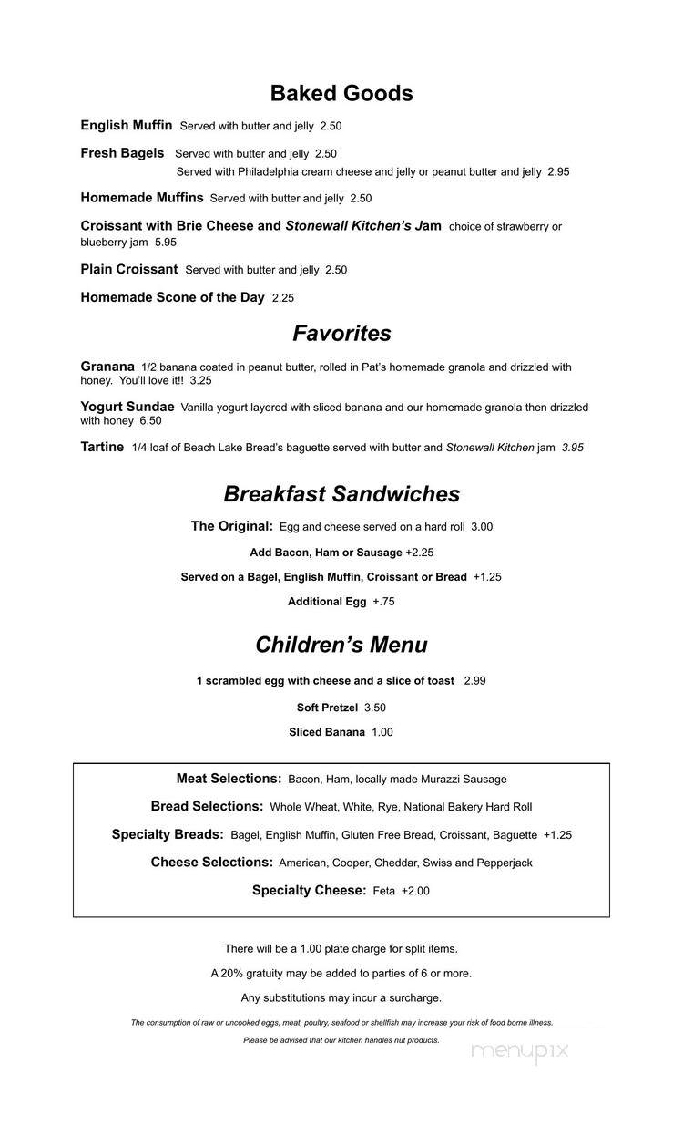 Mansour's Market - Scranton, PA menu_pic
