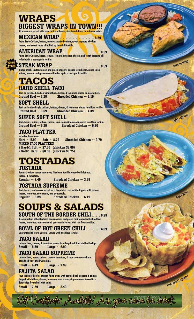 Little Mexico - Kearney, NE menu_pic