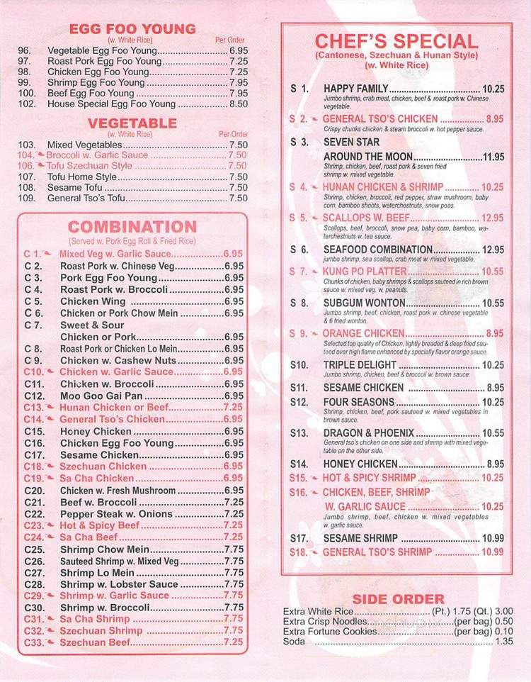Bamboo Garden - Charlotte, NC menu_pic