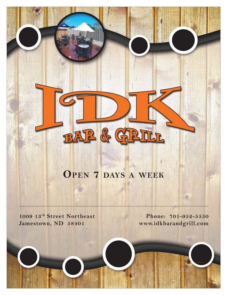 Idk Bar & Grill - Jamestown, ND