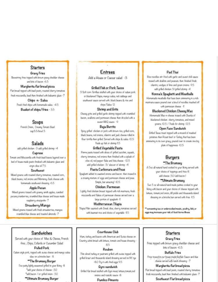 Pass The Salt Cafe - Currituck, NC menu_pic