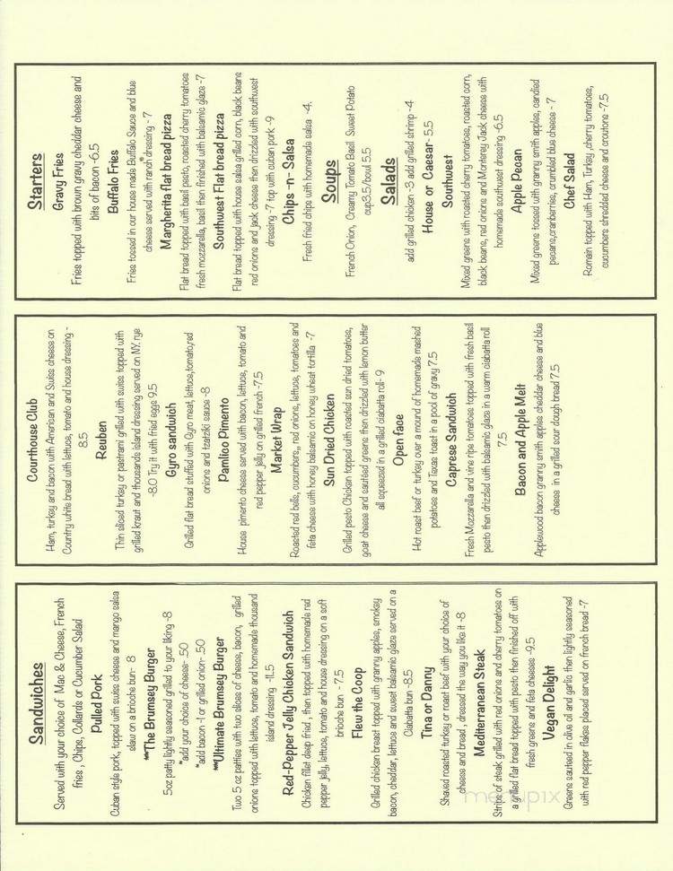Pass The Salt Cafe - Currituck, NC menu_pic