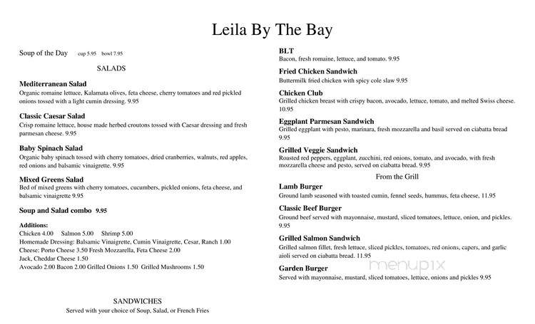 Leila By The Bay - Hercules, CA