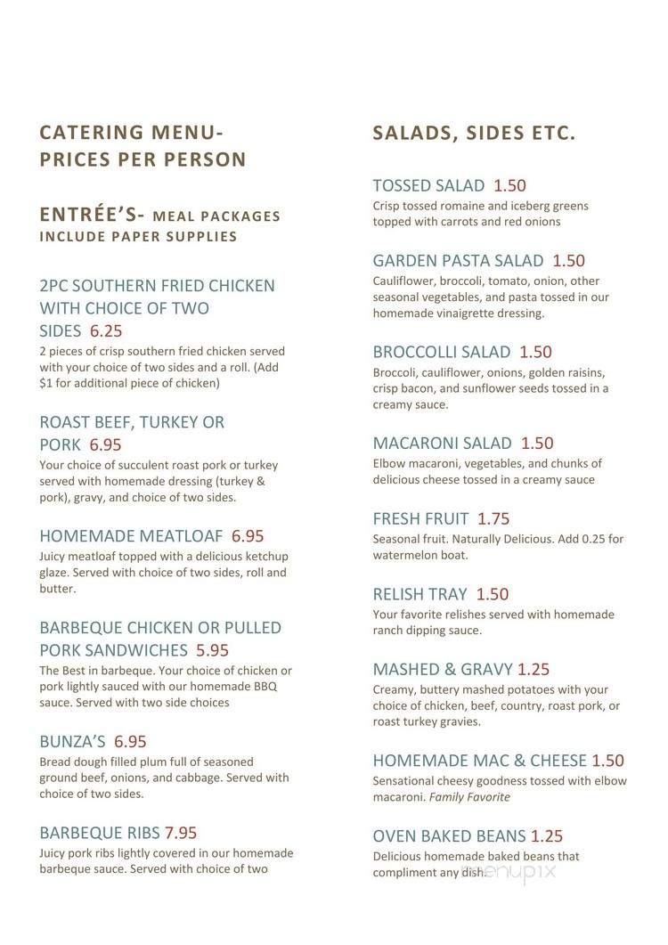 Lee's Chicken Restaurant - Lincoln, NE menu_pic