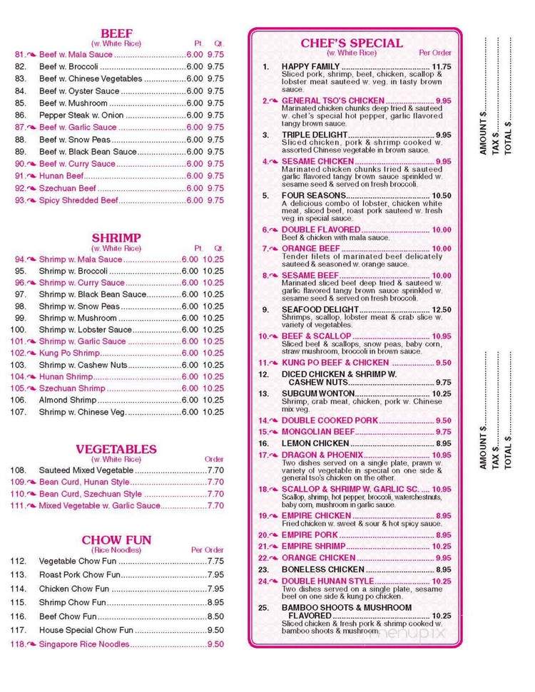 Peking Garden - Noblesville, IN menu_pic