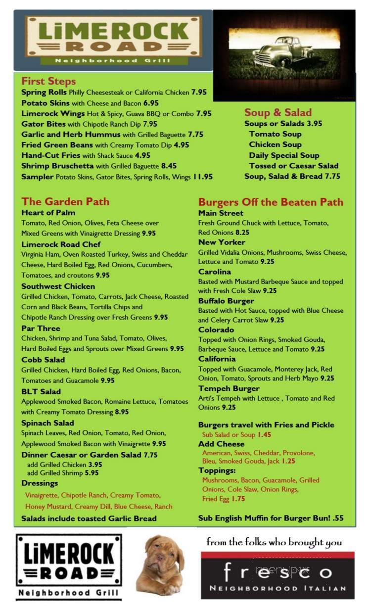 A & A Bar-B-Q - Bronson, FL menu_pic