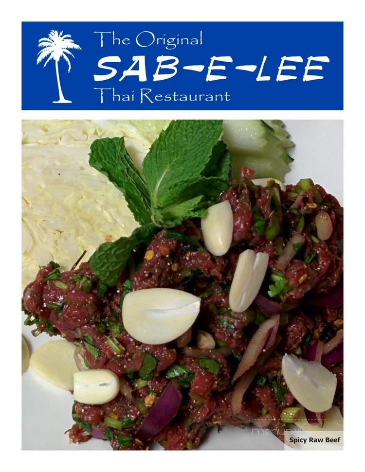 The Original Sab-E-Lee - San Diego, CA menu_pic