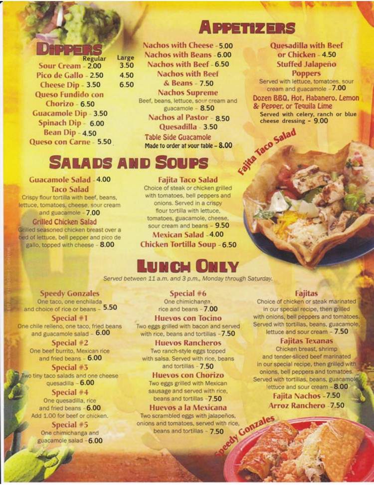 Reedy Creek Restaurant - Screven, GA menu_pic