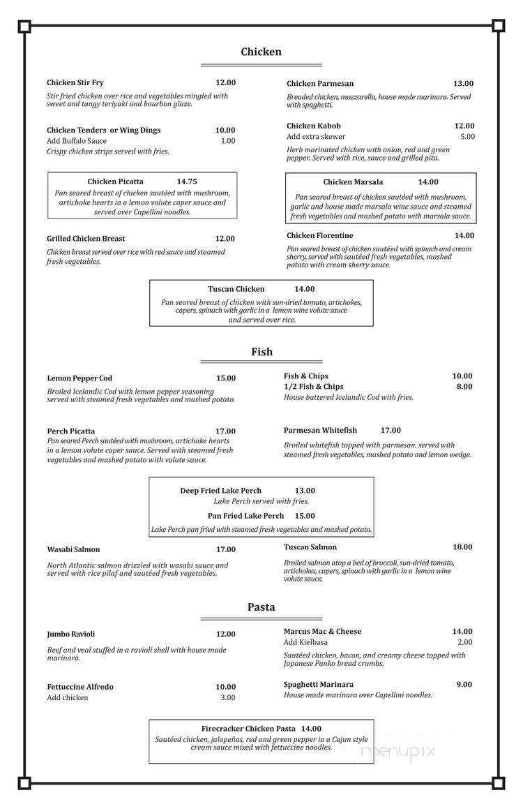 La Fonda's Mexican Kitchen - Brown City, MI menu_pic