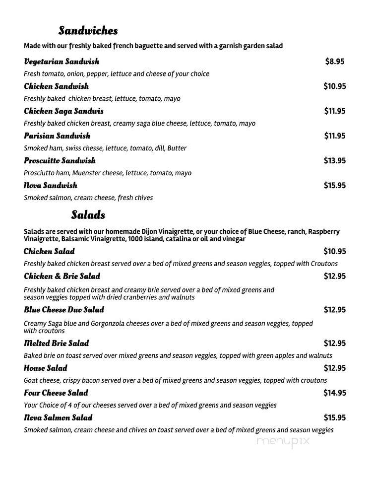 Cecile's French Corner - Mount Dora, FL menu_pic
