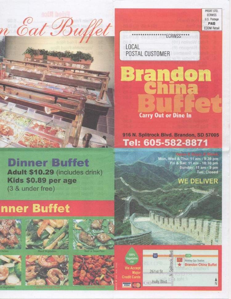 Great Wall - Brandon, SD menu_pic