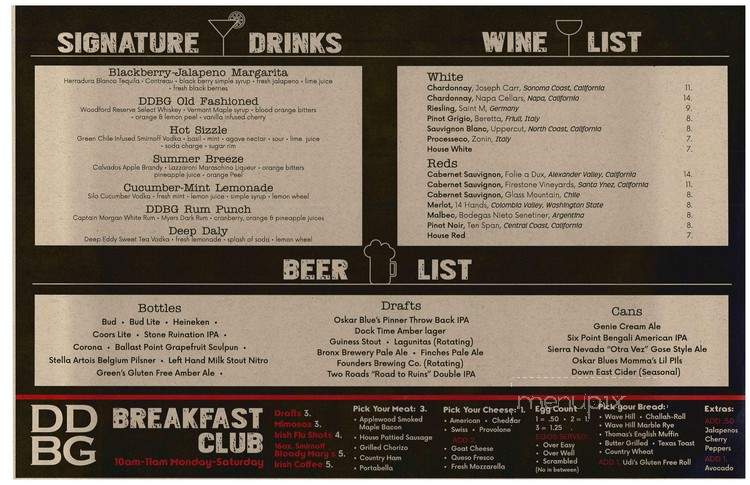 Dry Dock Restaurant - Norwalk, CT menu_pic