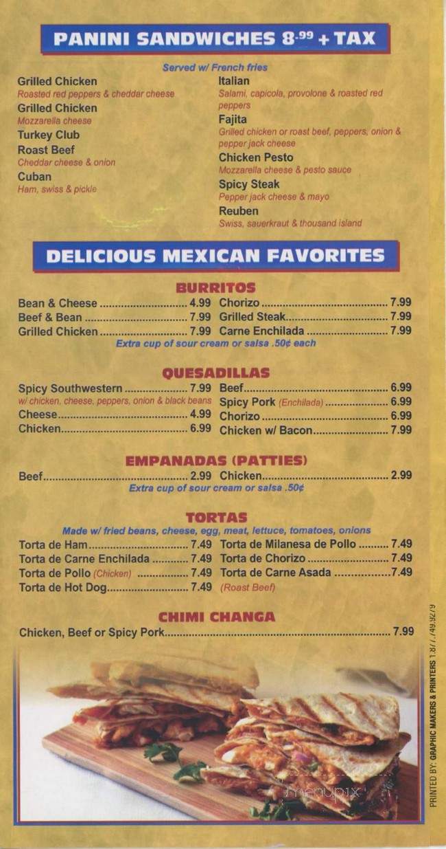 88 West Deli & Grocery - Brick, NJ menu_pic