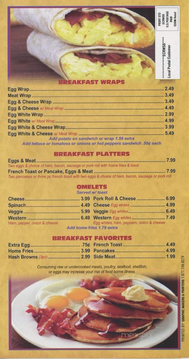 88 West Deli & Grocery - Brick, NJ menu_pic