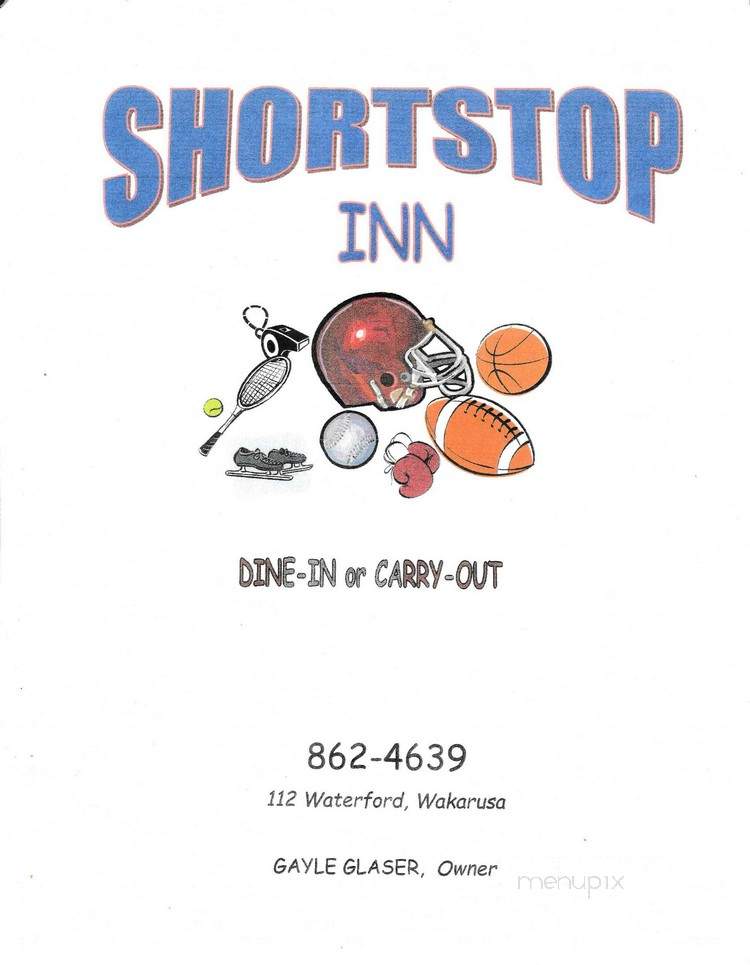 Shortstop Inn - Wakarusa, IN menu_pic