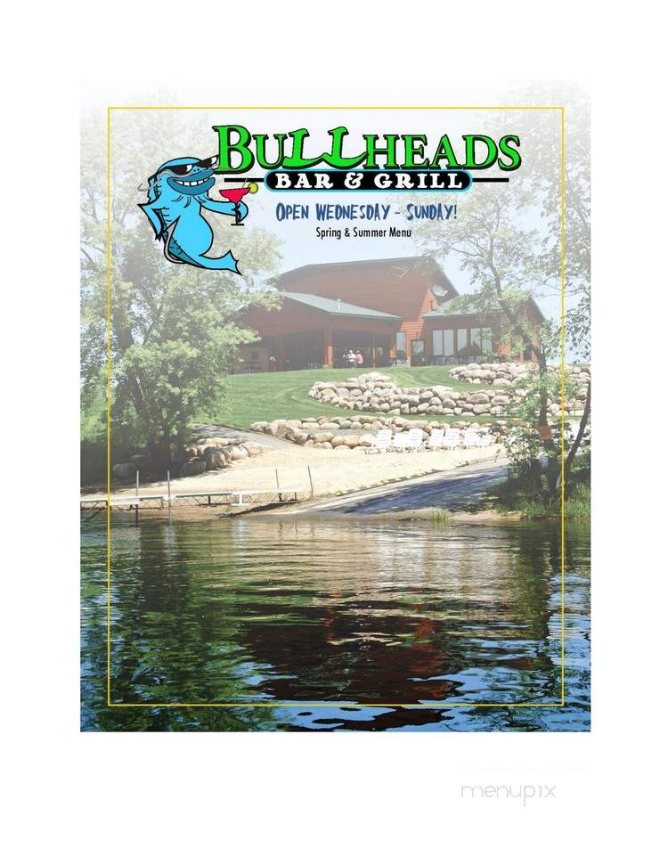 Bullhead's Bar & Grill - Stevens Point, WI menu_pic