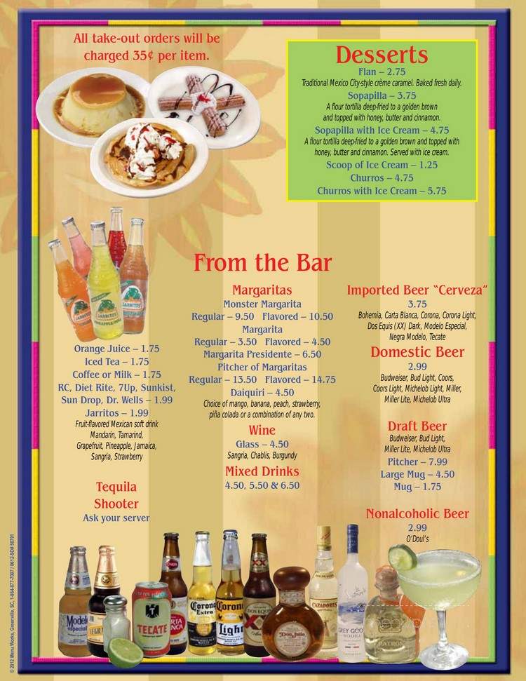 Los Toribio's - Henderson, KY menu_pic