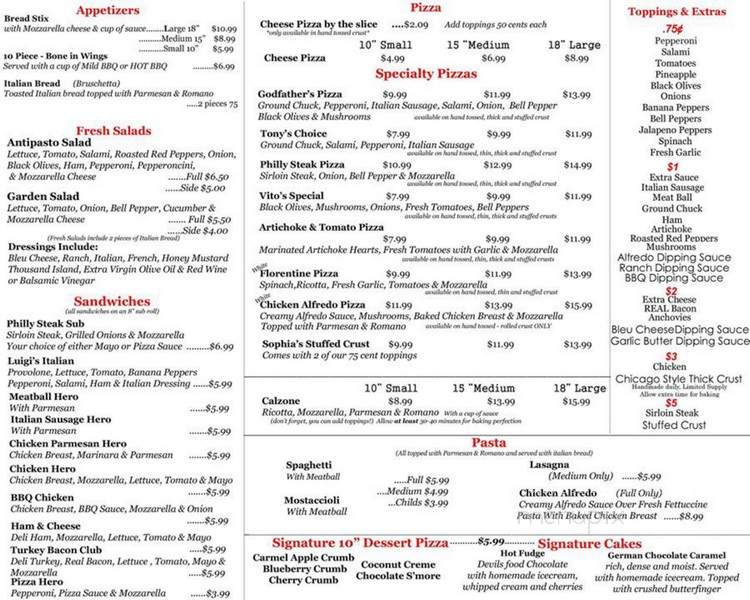 Easy-In Market & Deli - White Pine, TN menu_pic