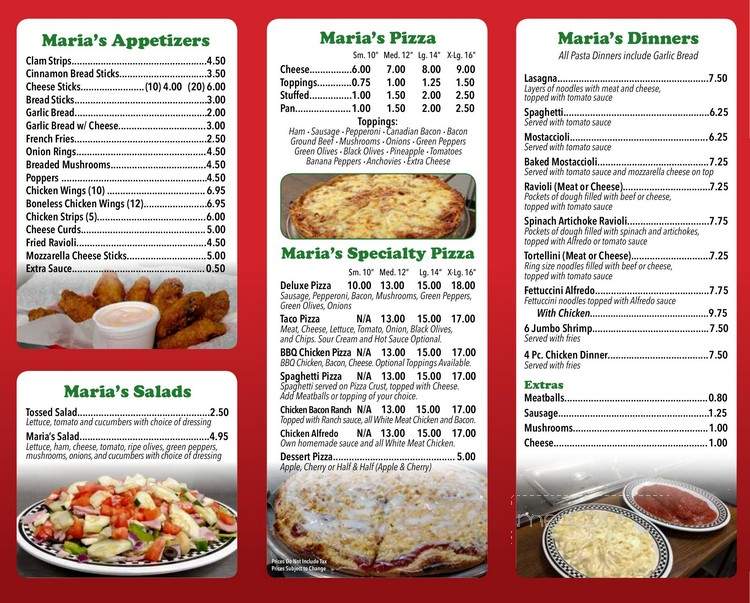 Maria's Pizza - Freeport, IL
