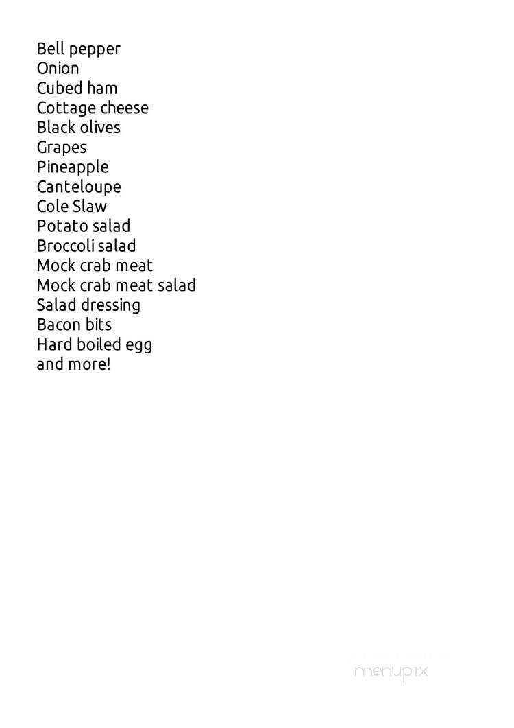 Baby Jane's Home Cooking - Mcdonough, GA menu_pic