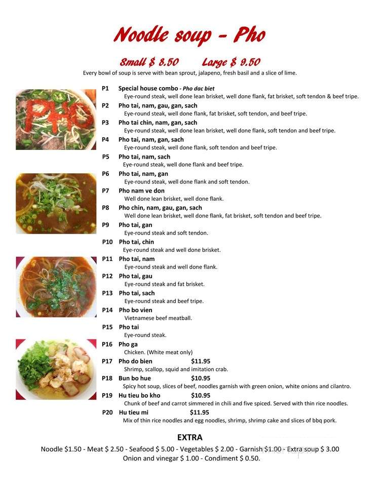 Viet Gourmet - Frederick, MD menu_pic