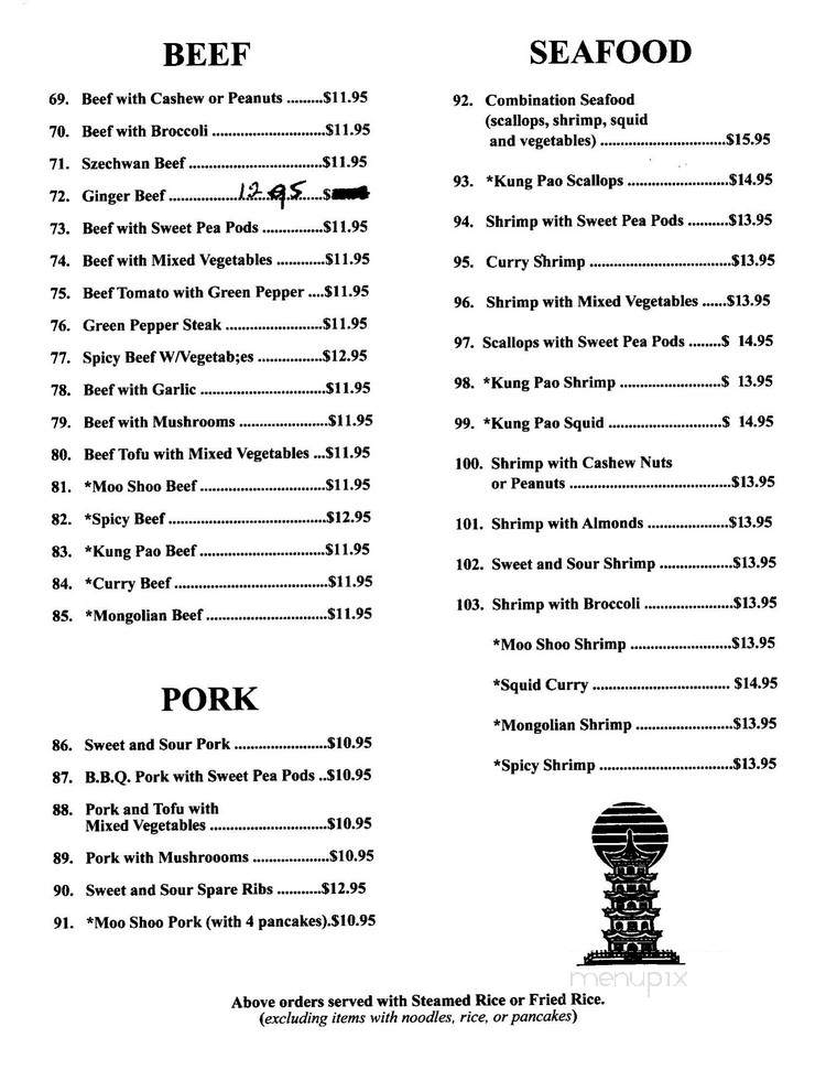 Vina Vietnamese Restaurant - Meridian, ID menu_pic