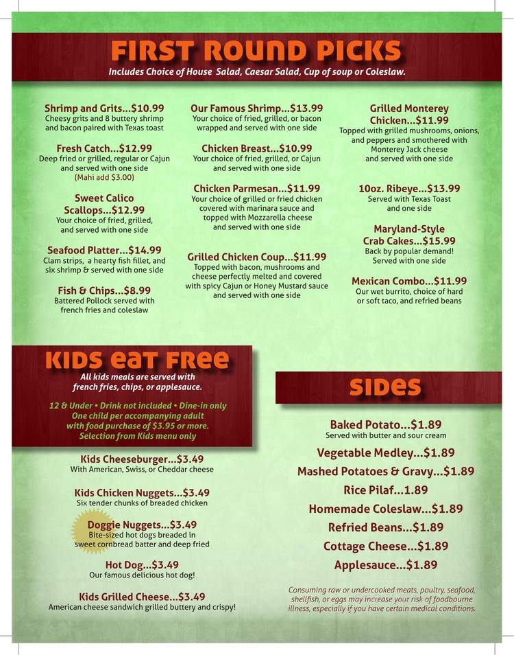 Dogs R US - Titusville, FL menu_pic
