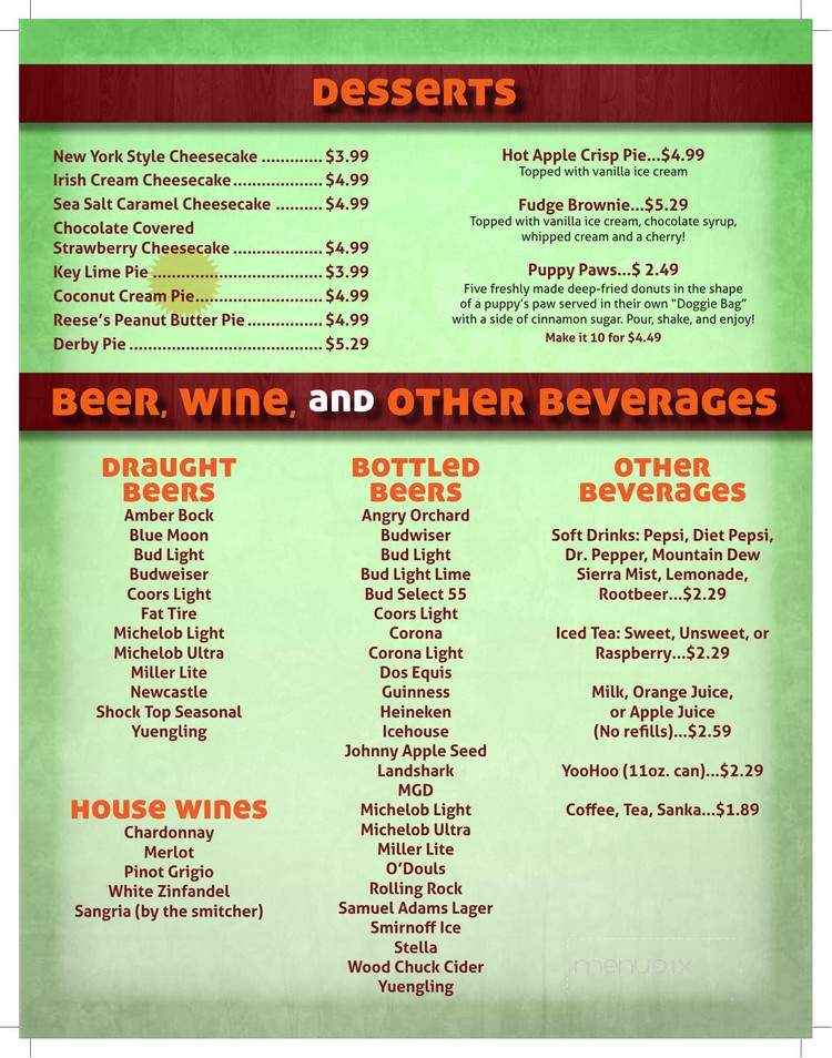 Dogs R US - Titusville, FL menu_pic