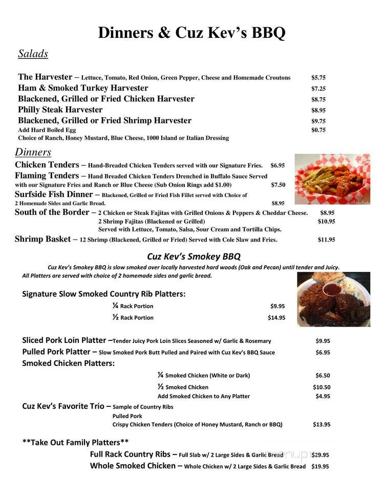 Crossroads Market & Grill - Jasper, FL menu_pic