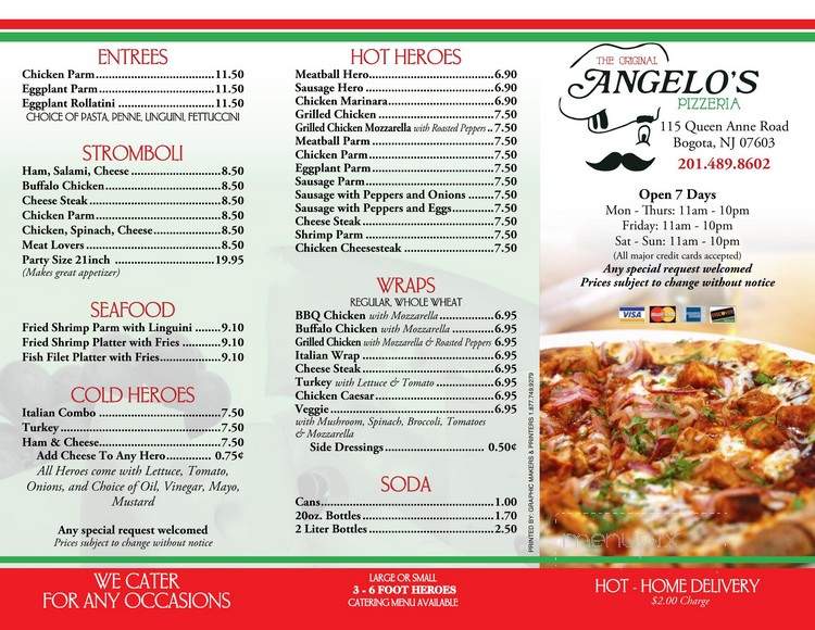 Angelo's Pizza - Bogota, NJ