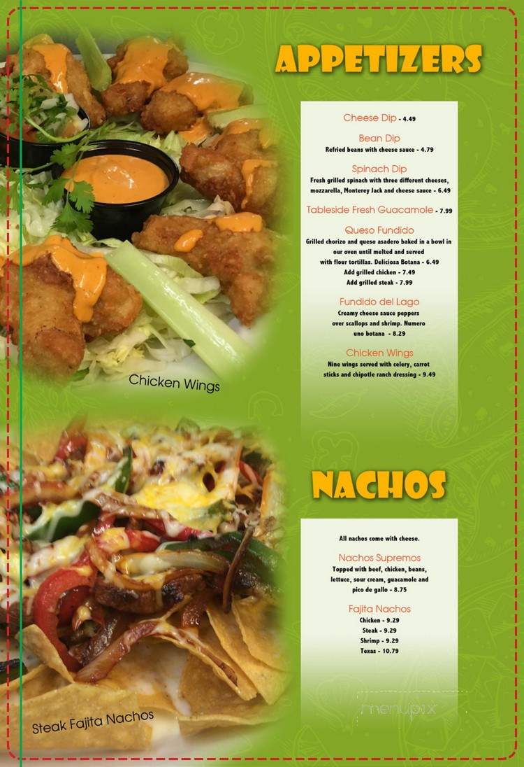 El Rancho Viejo - Brookings, OR menu_pic